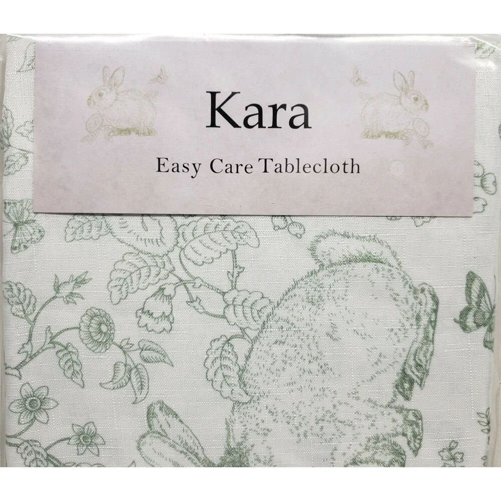 Printed Fabric Tablecloth 60